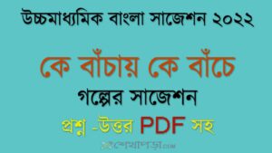 Read more about the article ‘কে বাঁচায়,কে বাঁচে’ গল্প অবলম্বনে টুনুর মা চরিত্রটির ভূমিকা আলোচনা কর। (৫)